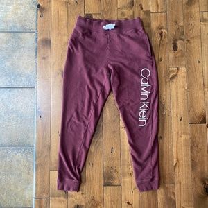 Calvin Klein Sweatpants Joggers Sz Small